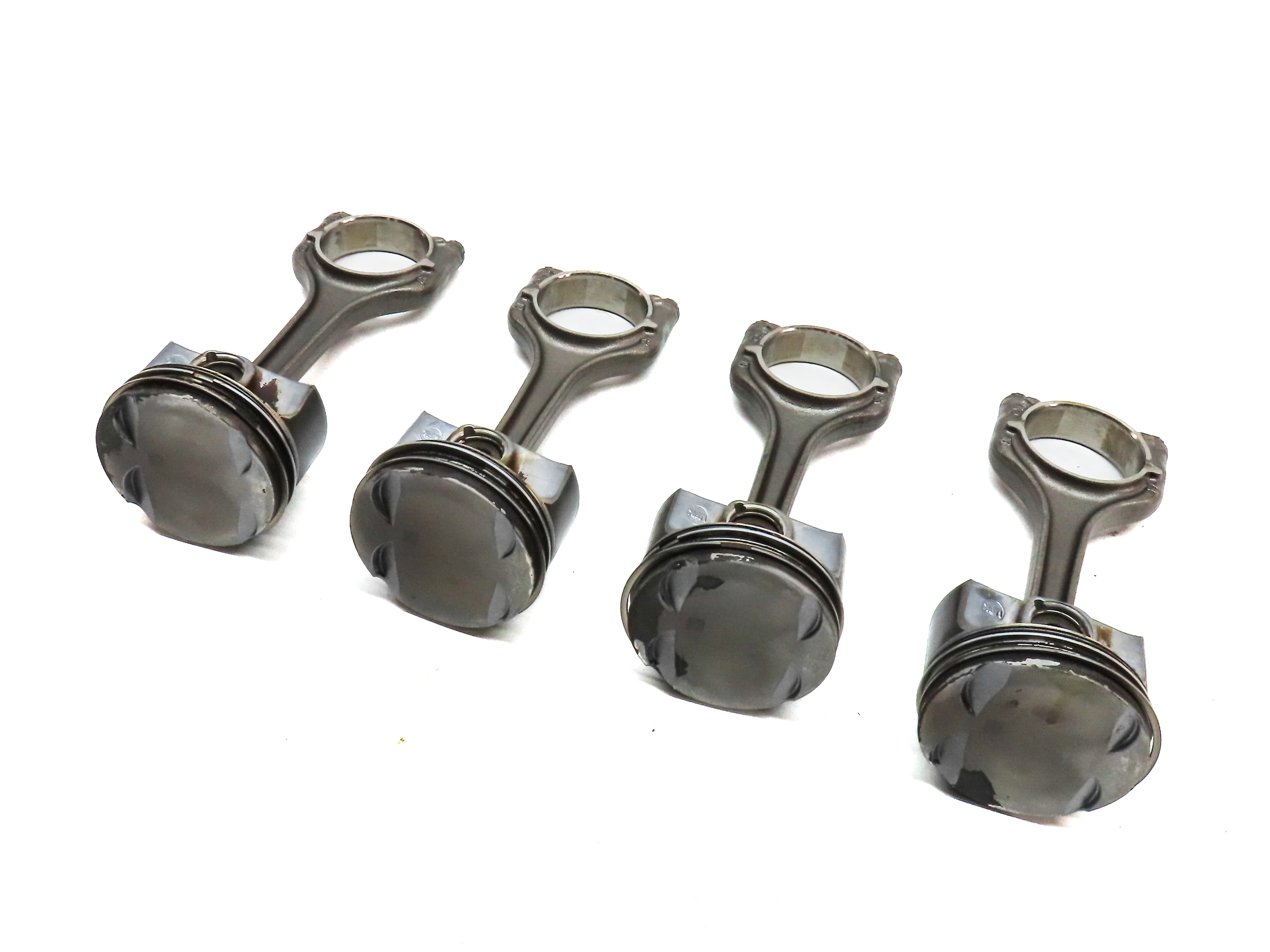 2016-2018 AUDI A3 ENGINE PISTON w/ CONNECTING ROD SET/4 — exact item pictured